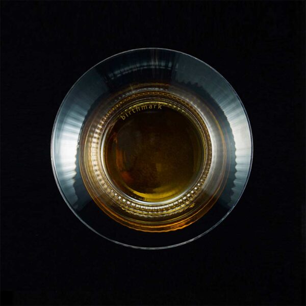verre à whisky de dégustation japonais au style EDO vue de haut