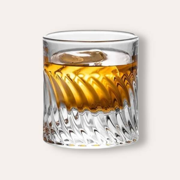 verre à whisky gravé d'excellente qualité
