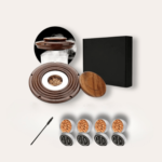 Fumoir à Whisky Électrique Rechargeable - Avec 8 Copeaux De Bois - Pour Cocktails, Viandes, Fromages - Cadeau Homme