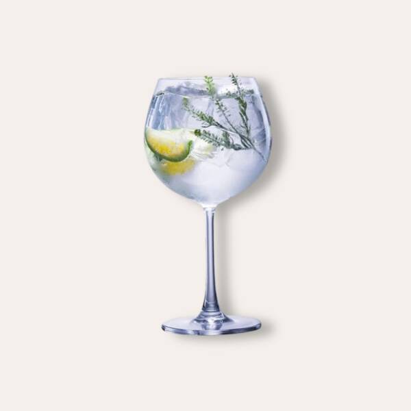 verre a cocktail gin tonic d'excellente qualité