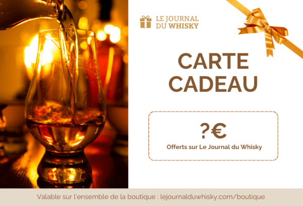 carte cadeau Le Journal du Whisky