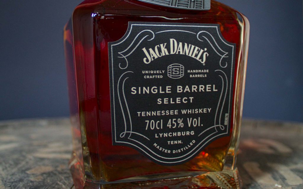 bouteille de bourbon jack daniels single barrel select