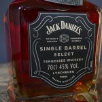 bouteille de bourbon jack daniels single barrel select