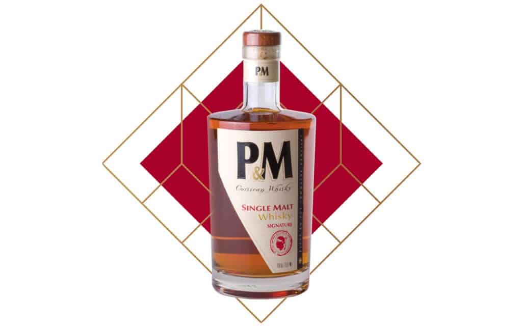 bouteille de whisky corse P&M
