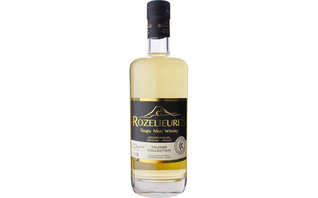 bouteille de whisky français G.Rozelieures tourbé