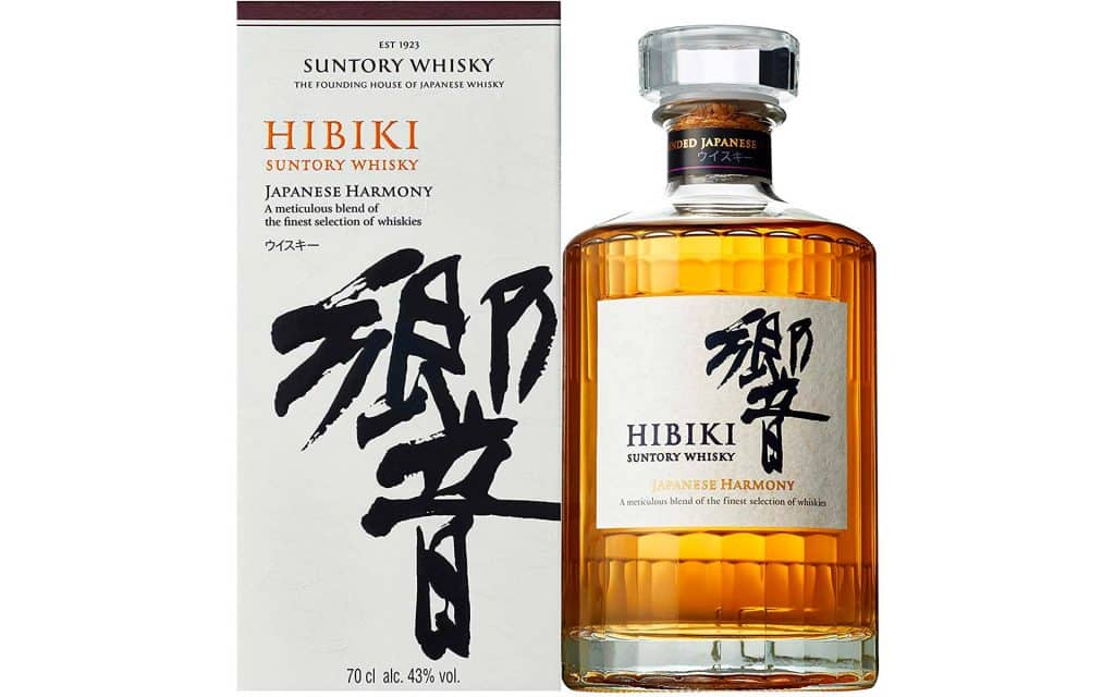 bouteille de whisky japonais hibiki harmony