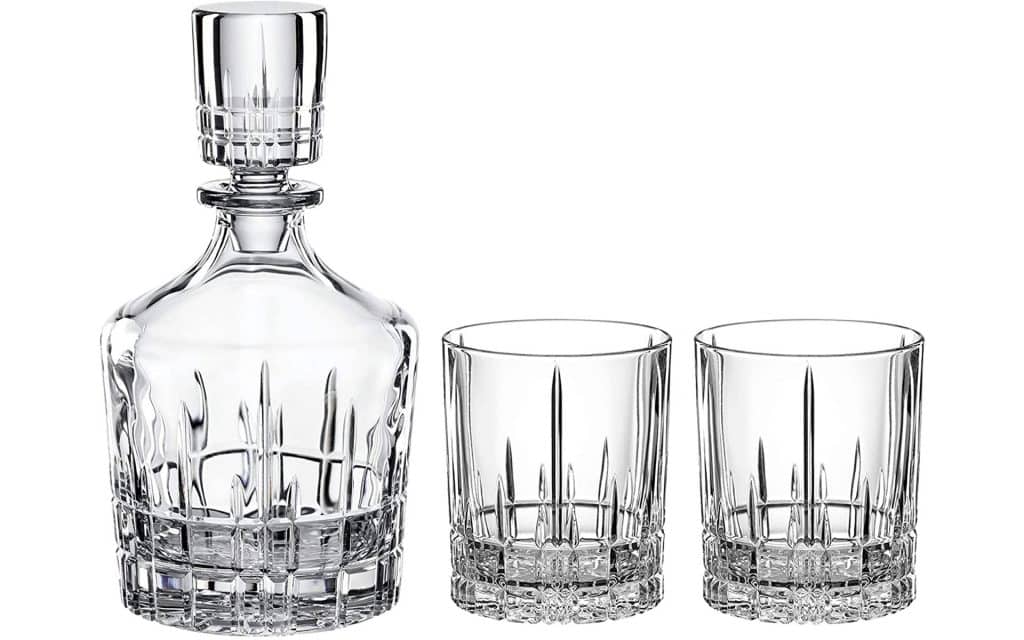carafe et verres à whisky en cristal Spiegelau & Nachtmann