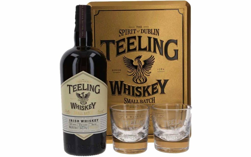 coffret Teeling whisky avec verres