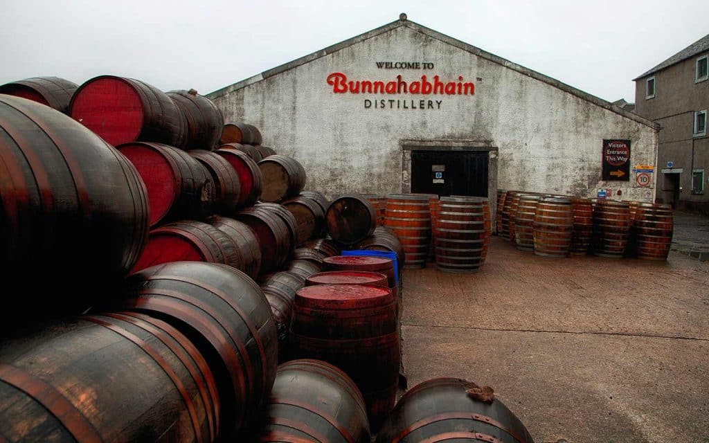 distillerie de bunnahabhain à islay