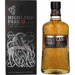bouteille de whisky ecossais highland park 12 ans d'âge
