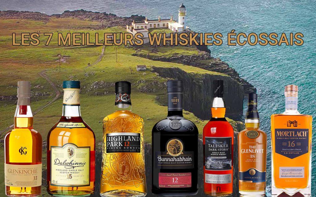 les meilleures bouteilles de whisky ecossais