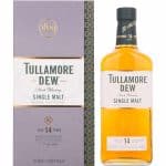 bouteille de whisky irlandais tullamore dew 14 ans d'âge
