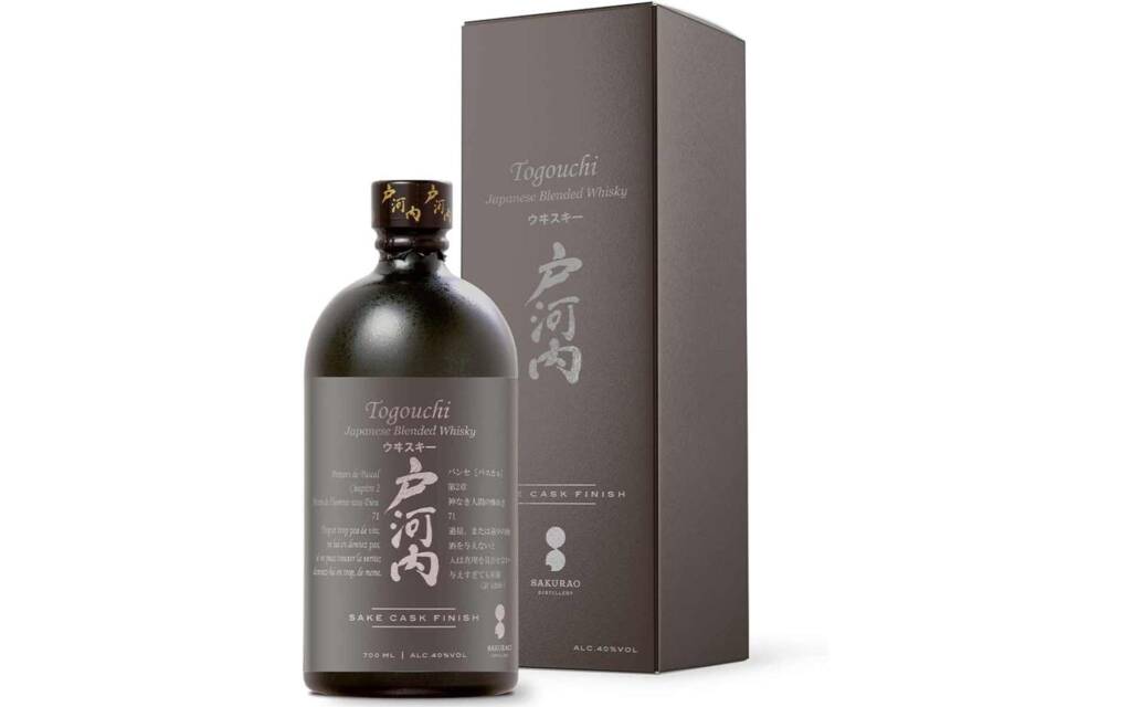 bouteille de whisky togouchi saké