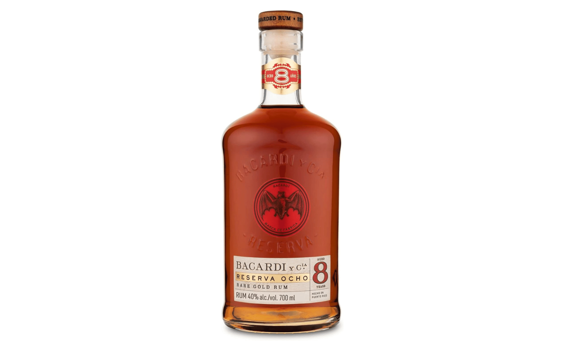 Coffret dégustation de 3 rhums Bacardi de 4, 8 et 10 ans