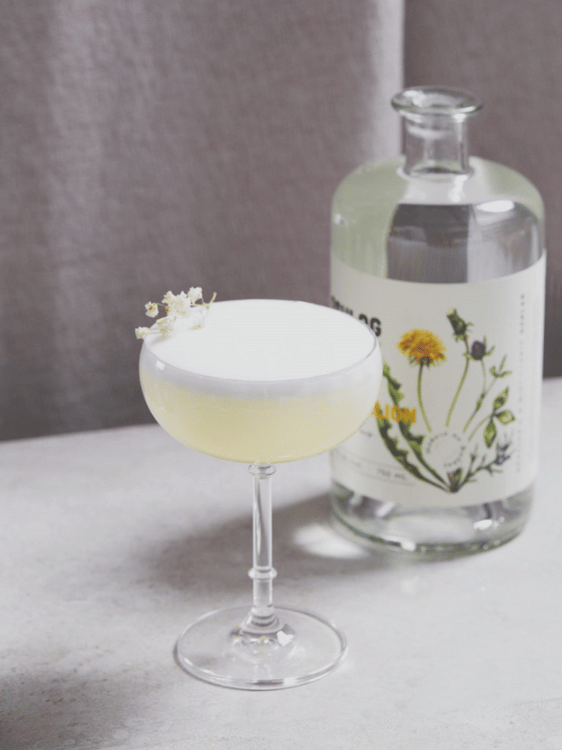 Cocktail white lady