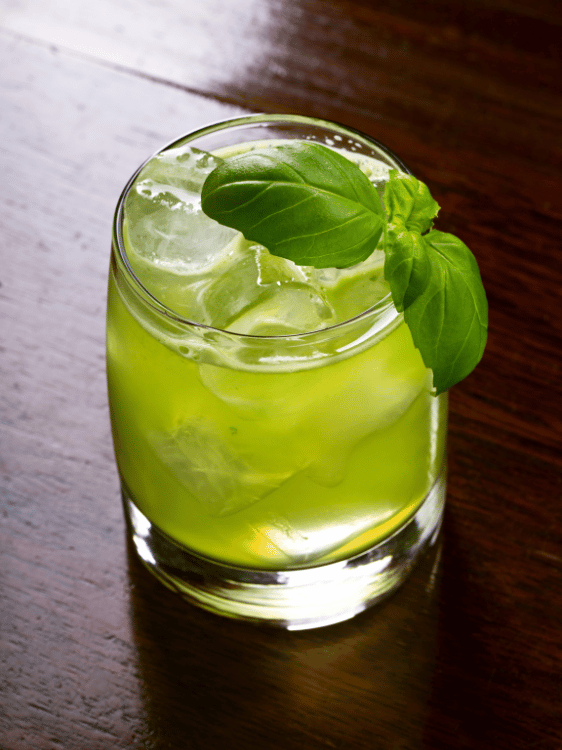 cocktail Gin Basil Smash