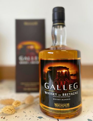 Bouteille de whisky breton Galleg