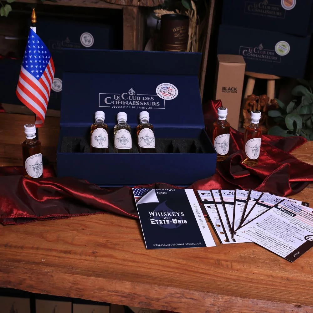 Coffret dégustation Whisky Américains