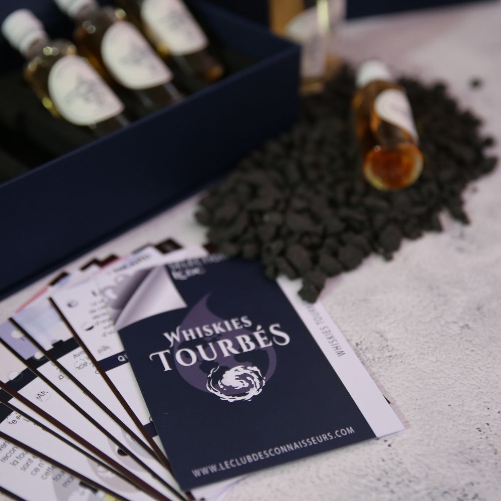 Coffret dégustation Whiskies Tourbés