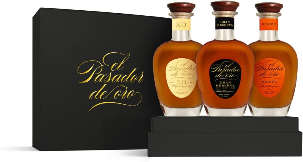 EL PASADOR DE ORO - Coffret Découverte - Rhum XO + Gran Reserva + Rhum Pasiòn