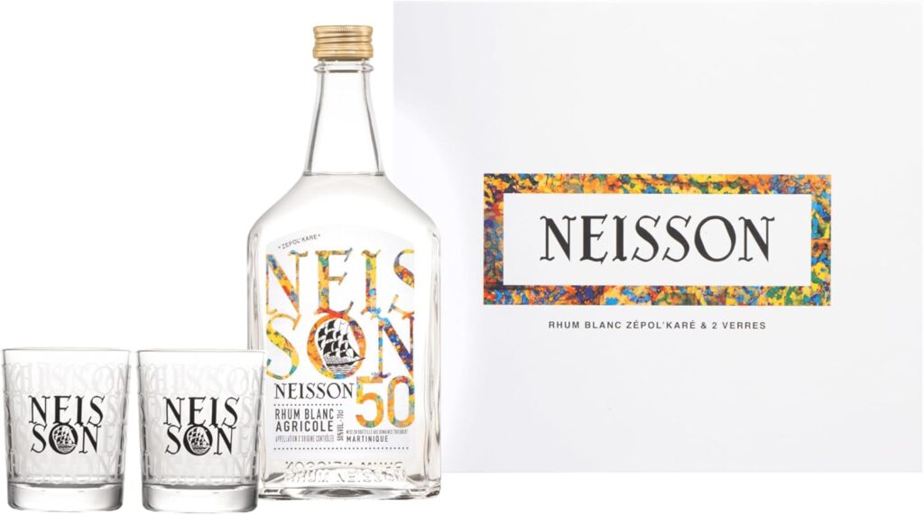 NEISSON - Coffret Ti-punch Blanc & 2 verres