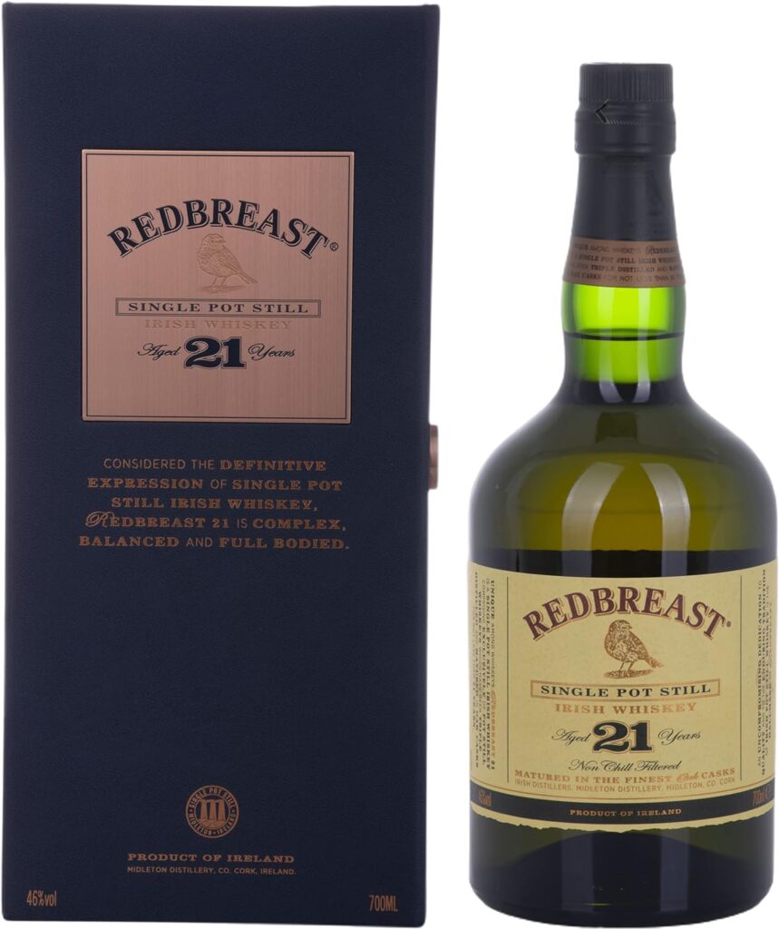 Redbreast 21 Years Old Single Pot Still